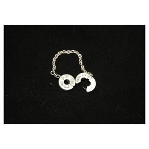 Pandora Handcuffs Dangle Charm Women OS Silver 925 ALE Connected Chain